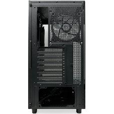 Компьютерный корпус HSPD F710, Panoramic Mid Tower, черный, TG, 0.5 SPCC, 3x120мм ARGb E-ATX, ATX, mATX, mITX 185/395/270мм 2x2.5