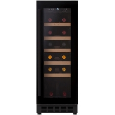 Винный шкаф LEX LWD3020BL черный, 56 л, 1 отсек, 20 бут.