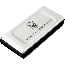 Внешний SSD Kingston XS2000, 2TB, USB 3.2 Gen 2x2 Type-C, R/W 2000/2000, серебристый
