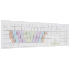 Комплект клавиатура+мышь Smartbuy 218346AG беспроводной, USB, 1500 DPI, белый