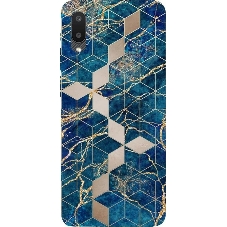 Чехол (клип-кейс) Gresso Meridian, для Samsung Galaxy A02, синий gr17aaae8917