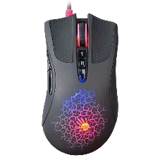 Мышь проводная A4Tech Bloody AL90 Blazing черный, 12000 dpi, USB, кнопки - 8