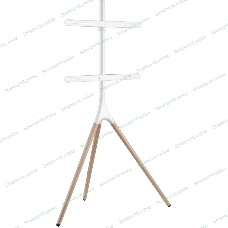 Подставка для телевизора Cactus CS-ST1246WTBCH белый/береза, 45