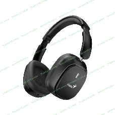Беспроводные/проводные наушники Genius HS-820BT черный, полноразмерные, Bluetooth + проводной, складная конструкция, до 15 ч