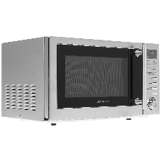 Микроволновая печь Starwind SMW5220 серебристый, 20 л, 700 Вт, переключатели - кнопки, поворотный механизм