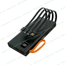 Портативный аккумулятор MORE CHOICE (4620202550538) PB22-10 с кабелем 2USB 2.1A - 10000mA черный