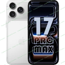 Смартфон Apple iPhone 17 Pro Max 12/512Gb серебристый