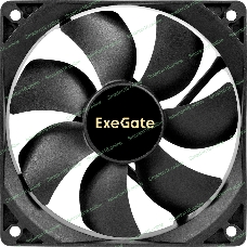 Вентилятор для корпуса ExeGate ExtraSilent ES12025S3P черный, 120 мм, 1300 об/мин, 22 дБ, 3 pin