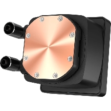 Система жидкостного охлаждения PCCooler DT360 ARGb Display BK (300W, 360мм, LED temp., черный, ARGb/Fans: 3x120мм, 83.83CFM, 3000RPM/Pump height 62мм, 15dBA, 2600RPM, Rad thickness 27мм/S: 1851, 1700, 1200, 115X, AM5, AM4)