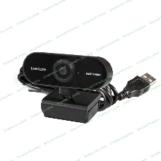 Веб-камера ExeGate Stream C925 Full HD (2Мп, 1920х1080, 1080P, 30fps, поддержка H.264, фиксированный фокус, 4-линзовый объектив, микрофон с шумоподавлением, универсальное крепление, USB, кабель 1,5 м, Windows® 7/8/10/11, Mac OS 10.6 и выше, Chrome OS, Android 5.0 и выше, черная, RTL)