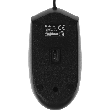 Мышь проводная Defender Delta MM-523 черный, 1000 dpi, USB, кнопки - 3