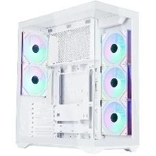 Корпус ATX Eurocase M4801 white, без БП, закаленное стекло 2 стороны