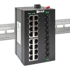 Коммутатор EKF TSX-U-8GX/SFP-16GT, 16×1 Гбит/с + 8×1 Гбит/с SFP, неуправляемый
