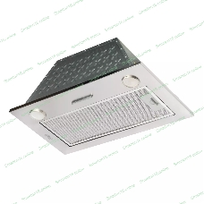 Вытяжка встраиваемая DeLonghi Cosetta 510 IM серебристая, 52.5 см, 1200 куб. м/ч, 66 дБ