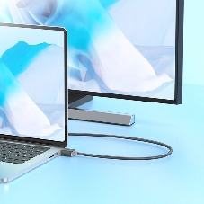Кабель Hoco US08 ver2.0 HDMI (m) HDMI (m) 2м черный (пакет)
