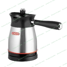 Кофеварка-турка электрическая Centek CT-1080 SS металл, исп. кофе - молотый, 0.5 л, 480 Вт