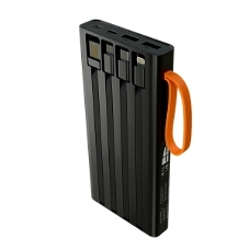 Портативный аккумулятор MORE CHOICE (4620202550538) PB22-10 с кабелем 2USB 2.1A - 10000mA черный
