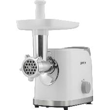 Мясорубка электрическая Gorenje MG1802SJW белый, 1800 Вт, 2.1 кг/мин, реверс, защита от перегрузки, насадки - 4