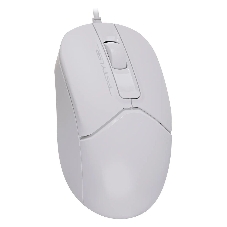 Мышь проводная A4Tech Fstyler FM12 белый, 1200 dpi, USB, кнопки - 3