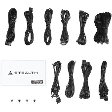 Блок питания Chieftec Stealth SPX-1000-FC (ATX 3.1, 1000W, 80 PLUS PLATINUM, Active PFC, 135mm fan, Gen5 PCIe, Full Cable Management) Retail
