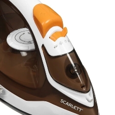 Утюг Scarlett SC-SI30K47, 2200 Вт, коричневый/белый