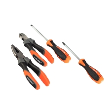 Набор инструментов Patriot 4 в 1 SPS-4: отвертки SL6*100, PH2*100, пассатижи 180мм, кусачки 160мм