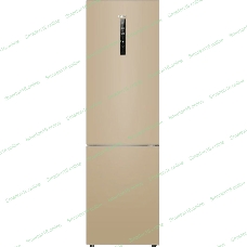 Холодильник Haier C2F637CGGU1 золотистый, двухкамерный, 278/108л, морозилка снизу, No Frost