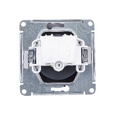 Механизм розетки 1-м СП AtlasDesign 16А IP20 без заземл. грифель