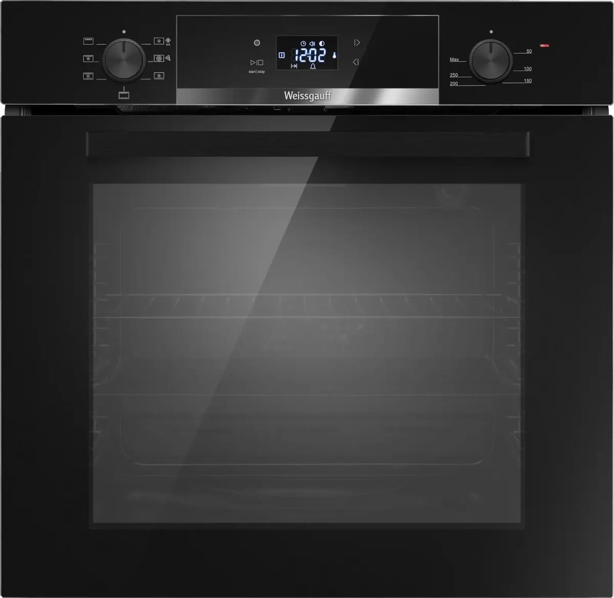 Духовой шкаф электрический Weissgauff EOV 29 PDB Black Edition черный