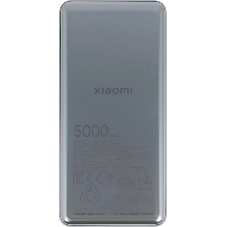 Портативный аккумулятор Xiaomi Ultra Slim 5000mAh QC/PD 20W 2.4A USB-C серый (BHR9535GL)