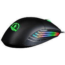 Мышь проводная Jet.A Panteon PS120 черный, 6200 dpi, USB, кнопки - 8