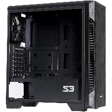 Компьютерный корпус MidiTower Zalman S3 TEMPERED GLASS WINDOW black