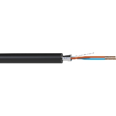 Кабель балансный микрофонный 100 м, 24 AWG, FRNC/LSZH, 0.2 мм2, диаметр 3.7мм, экран, медь 25 x 0.1 мм, черный, бухта Кабель балансный микрофонный 100 м, 24 AWG, FRNC/LSZH, 0.2 мм2, диаметр 3.7мм, экран, медь 25 x 0.1 мм, черный, бухта
