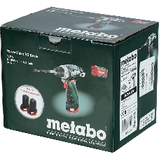 Дрель-шуруповерт Metabo PowerMaxx BS, 12 В, 2 Ач, 34 Нм, щеточный