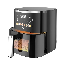 Аэрогриль Centek CT-3105 черный, 1500 Вт, 5 л, сенсор, 8 программ