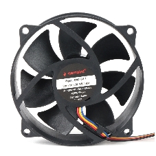 Вентилятор для корпуса Gembird 90x90x25, втулка, 4 pin, провод 30 см (D9025SM-4)