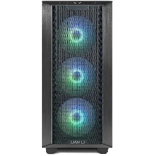 Компьютерный корпус Lian-Li Lancool III RGB черный без БП ATX 10x120мм 3x140мм 2xUSB 3.0 audio bott PSU