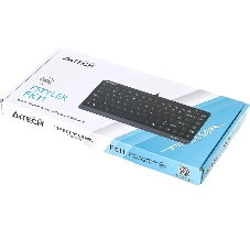 Клавиатура проводная A4Tech Fstyler FK11 USB серый/черный