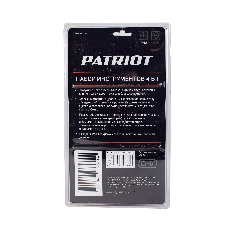 Набор инструментов Patriot 4 в 1 SPS-4: отвертки SL6*100, PH2*100, пассатижи 180мм, кусачки 160мм
