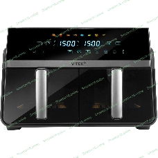 Аэрогриль Vitek VT-AF1001 черный, 2400 Вт, 10 л, сенсор, 8 программ