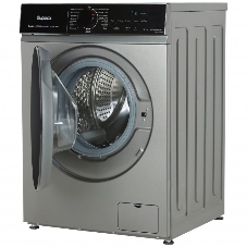 Cтиральная машина Бирюса WM-SN1014/15 M металлик, загрузка фронтальная 10.5 кг, 1400 об/мин, класс: А+++