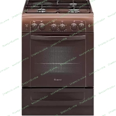 Плита комбинированная Gefest ПГЭ 6110-020301 коричневый, конфорок 3 газовых и 1 электрическая, духовка 52 л, 60 см x 85 см x 60 см