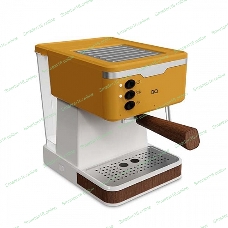 Кофеварка эспрессо BQ CM2006 желтый, исп. кофе - молотый, 1.7 л, 850 Вт, 20 бар