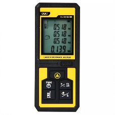 Лазерный дальномер Deli DL331040B Диапазон измерения 0,05~50м, точность измерения ±3мм
