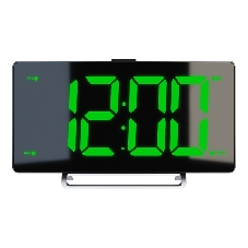 Радиочасы Soundmax SM-1561U (черный с белым)