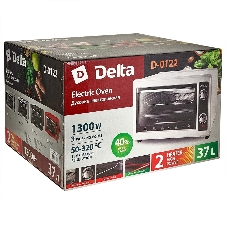 Мини-печь DELTA D-0122 серый
