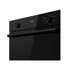 Духовой шкаф Kuppersberg HO 622 BL, High-Tech, 78 л, комбинированное управление, дисплей, таймер, 11 режимов, макс. температура 300 градусов, гриль, телескопические направляющие (на 1 уровень), доводчик двери, энергоэффективность А, цвет черный, цвет фурнитуры черный