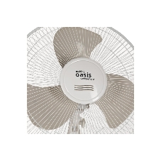Вентилятор Oasis VF-40PWB белый/серый, напольный, 40 Вт, 3 скорости, 40 см (4 шт. в коробке)