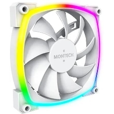 Вентилятор для корпуса MONTECH AX120 PWM белый, 120 мм, 1600 об/мин, 27 дБ, 4 pin
