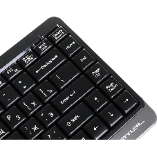 Клавиатура проводная A4Tech Fstyler FK11 USB серый/черный